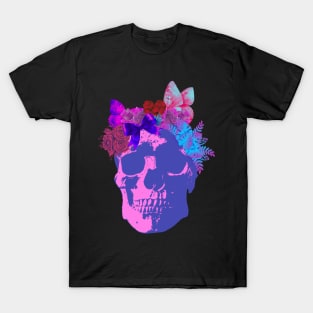 colorful skull art T-Shirt